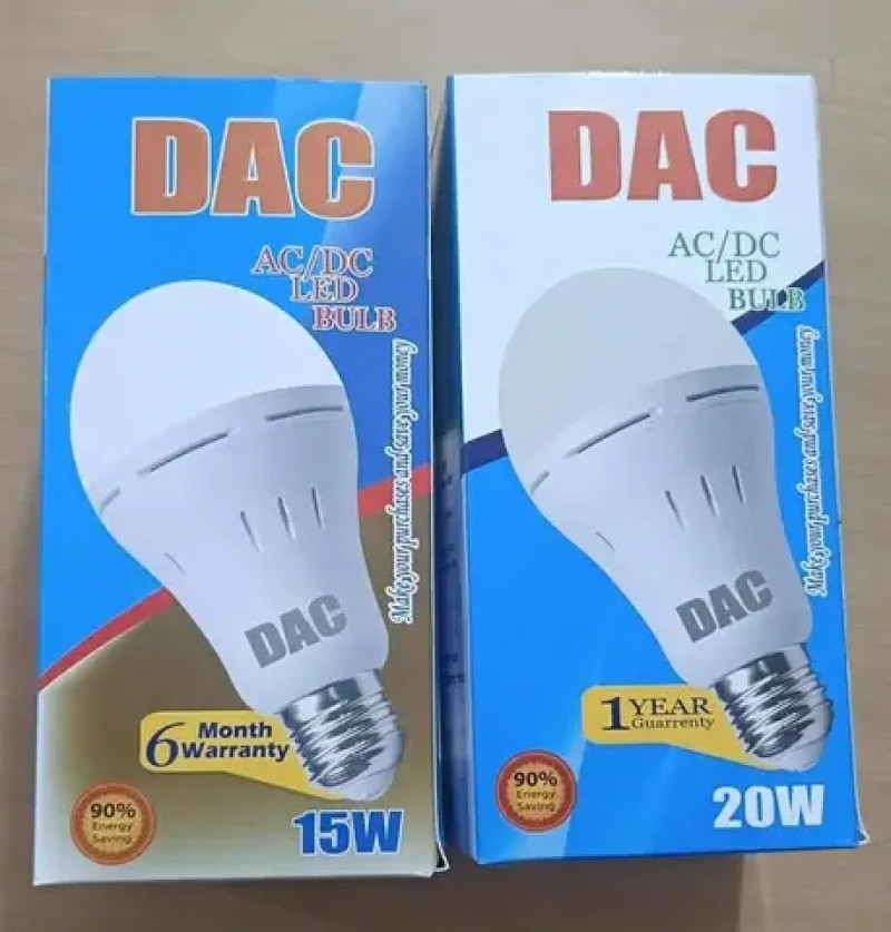 Ac Dc 20 what লাইট ডবল ব্যাটারি এক বছর গ্যারান্টি,